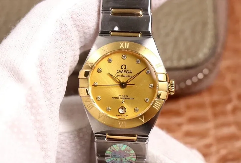 Omega Constellation 131.20.29.20.58.001 3S Factory 1:1 Best Edition Replica Watch V5 Champagne dial Swiss NH05